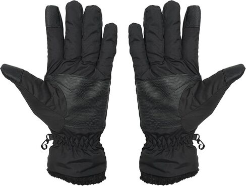 Heat Logic Thermal Winter Gloves, Touchscreen Compatible with Fleece Lining For Cold Weather, Water-Resistant Hiking Gloves in Saudi Arabia