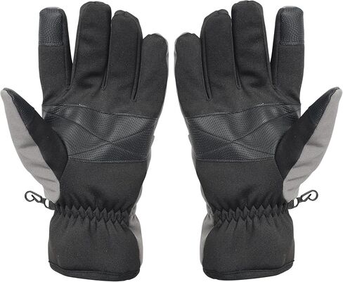 Heat Logic Thermal Winter Gloves, Touchscreen Compatible with Fleece Lining For Cold Weather, Water-Resistant Hiking Gloves in Saudi Arabia