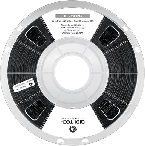 R QIDI TECHNOLOGY PAHT-CF Carbon Fiber high Temperature Nylon Filament 1.75mm,1Kg Spool 3D Printing Filament, high Strength, high Precision，Black in Kuwait
