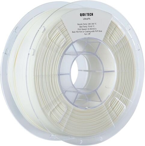 R QIDI TECHNOLOGY PAHT-CF Carbon Fiber high Temperature Nylon Filament 1.75mm,1Kg Spool 3D Printing Filament, high Strength, high Precision，Black in Kuwait