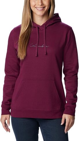 Columbia Women's Trek Graphic Hoodie, Collegiate Navy/White, 3X Plus in Saudi Arabia