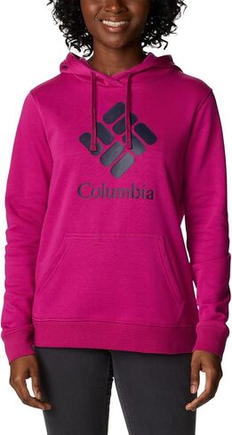 Columbia Women's Trek Graphic Hoodie, Collegiate Navy/White, 3X Plus in Saudi Arabia