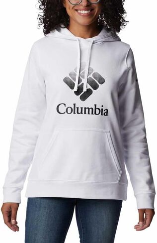 Columbia Women's Trek Graphic Hoodie, Collegiate Navy/White, 3X Plus in Saudi Arabia