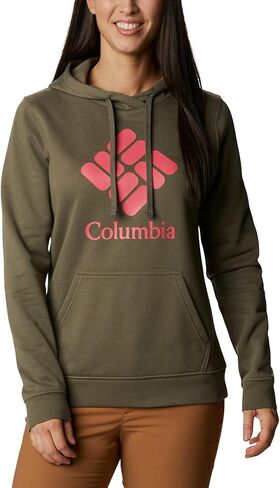 Columbia Women's Trek Graphic Hoodie, Collegiate Navy/White, 3X Plus in Saudi Arabia