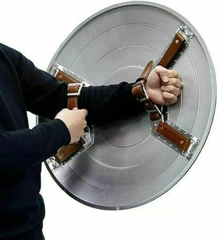 Captain Shield Unique Design Steel Shield Metal Cosplay and Roleplay Medieval Amrica Shield Christmas & Thanksgiving Gifts, As Shown Picture, AEC18 in Saudi Arabia