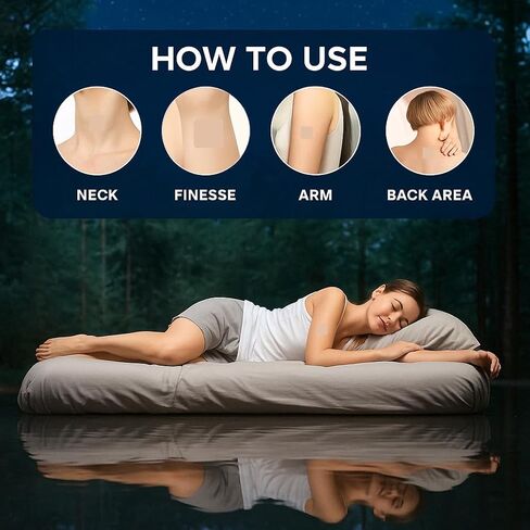 رقعات نوم للبالغين بقوة إضافية، 60 قطعة من مساعدات النوم الطبيعية للنوم العميق، رقعات الحلم الجميل للنساء والرجال in Kuwait