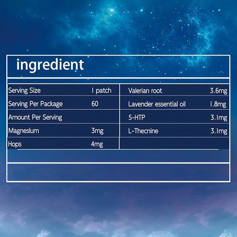رقعات نوم للبالغين بقوة إضافية، 60 قطعة من مساعدات النوم الطبيعية للنوم العميق، رقعات الحلم الجميل للنساء والرجال in Kuwait