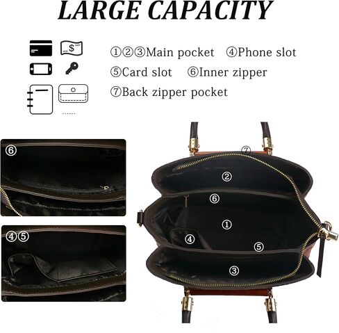 Crossbody Bag For Women Leather Shoulder Bag Purse and Handbag Tote Bag Medium Satchel Vintage Embossing Pattern in Saudi Arabia