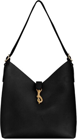 Rebecca Minkoff womens Megan Mini Hobo Bag, Women's Leather Shoulder Handbag With Magnetic Snap Closure in Saudi Arabia