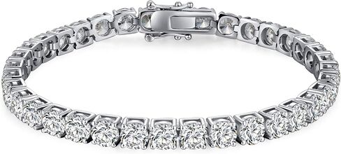 jiamiaoi Sparkle Tennis Bracelet for Women 925 Sterling Silver mit Brilliant 5A+ Zirconia Bracelet in Kuwait