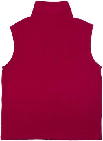 U.S. Marine Corps Polar Fleece Vest, Full Zip, Classic Fit, Red in Saudi Arabia