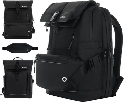 Verage 16 Inch Laptop Backpack Travel Anti Theft Durable Laptops Backpack with USB Charging Port,Water Resistant Business Bag for Women & Men in Kuwait