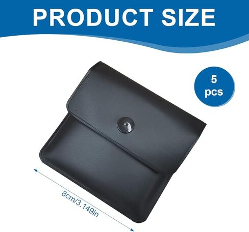 5 Pack Portable Reusable Pocket Ashtray, Bug Cigarette Ash, Flame Retardant, Odorless in Saudi Arabia