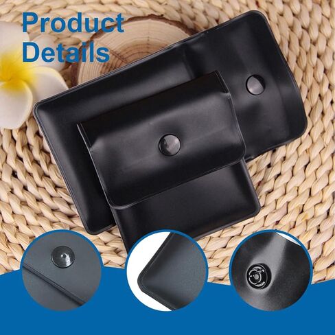 5 Pack Portable Reusable Pocket Ashtray, Bug Cigarette Ash, Flame Retardant, Odorless in Saudi Arabia