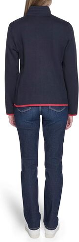 Nautica womens Mockneck Zip Up Fleece Jacket in Saudi Arabia