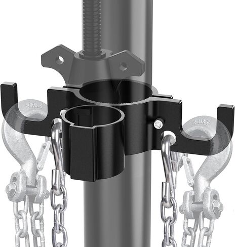 Trailer Chain Holder, Aluminum Travel Trailer Accessories,7 Way Pin Trailer Plug Holder Cover,Heavy Duty Towing Organizer for Travel Trailer RV Camper in Kuwait