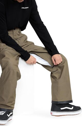 Volcom Mens Dua Gore-tex Snow Pants – 2-Layer, Fully Taped, Waterproof, Zip Tech® in Saudi Arabia