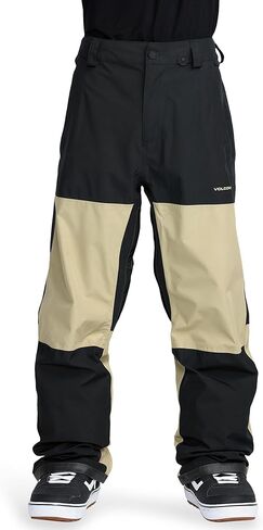 Volcom Mens Dua Gore-tex Snow Pants – 2-Layer, Fully Taped, Waterproof, Zip Tech® in Saudi Arabia