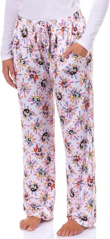 The Powerpuff Girls Pajama Pants Women's Blossom Bubbles Buttercup Sleep Bottoms in Saudi Arabia