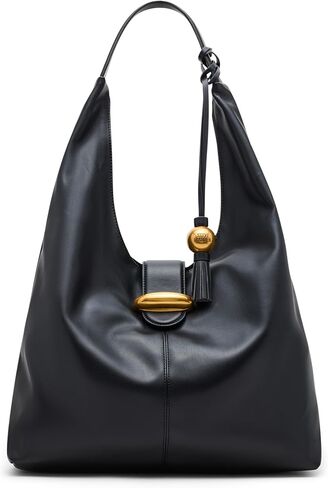 Steve Madden Bronwyn Hobo with Hardware, Black in Saudi Arabia