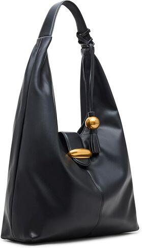 Steve Madden Bronwyn Hobo with Hardware, Black in Saudi Arabia