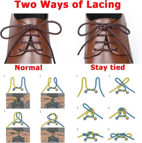 2Pairs Dress Shoe Laces for Men, Replacement Shoelaces for Dress Shoes, Women’s Shoes in Saudi Arabia