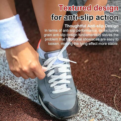 Maple&CA 4 Pairs of Flat Shoelaces for Sneakers, Athletic Shoes, and Converse High Tops – Suitable for Kids and Adults in Saudi Arabia
