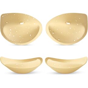 Wateproof Super Thick Bathing Suit Inserts - 2 Pairs Push Up Bra Pads Inserts Add 1-2 Cups Swimsuit Breast Enhancer for Bikini Sports Fits B/C in Saudi Arabia