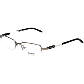 Reebok Designer Eyeglasses R1003 in Satin-Gunmetal 50mm DEMO LENS in Saudi Arabia