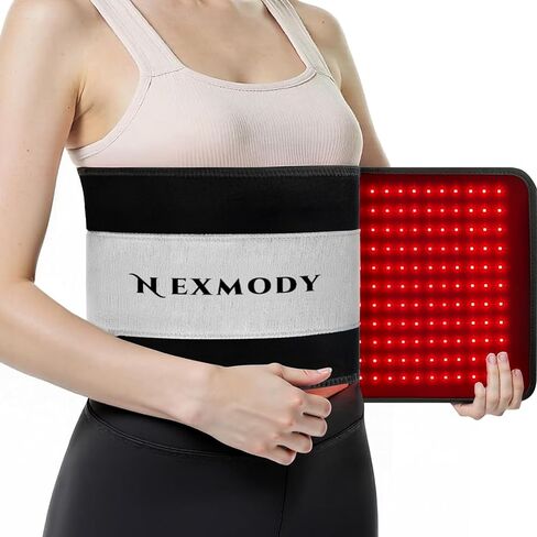 وسادة العلاج بالضوء الأحمر للجسم بالقرب من غلاف العلاج بالضوء بالأشعة تحت الحمراء مع مؤقت 24 بوصة × 12 بوصة وسادة علاج ضوئي كبيرة لتخفيف آلام العضلات والكتف والبطن والظهر in Kuwait
