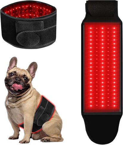 Red Light Therapy Belt for Dogs - Portable Red Light Therapy Mat for Pets, Dog Pain Relief Hip & Joint Care, Back Pain Relief, Infrared Light Therapy Device for Home Use, Horses & Pets in Saudi Arabia
