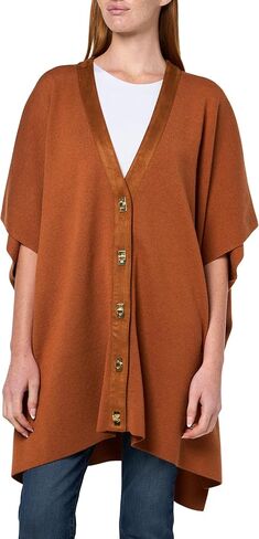 Trina Turk Womens Sapphire Poncho in Saudi Arabia