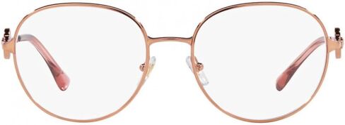 Versace Eyeglass Frames 0VE1288 54 1412, Rose Gold, Oval, Adult Unisex in Saudi Arabia