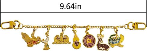 Fengshui Vitality Activator Hanging Golden Animal Gourd Bracelet w5639 in Saudi Arabia