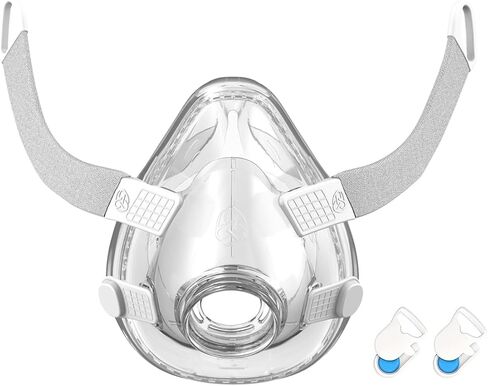 Replacement Mask Cushion and Frame Set for AirFit F20 - Includes Medium Mask Cushion, Frame & Clips - F20 Full Face Masks CPAP Accessories Supplies(M) in Saudi Arabia