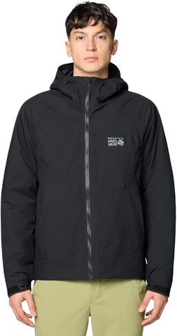 Mountain Hardwear Men's Stretch Ozonic Insulated Jacket, Black, Large in Saudi Arabia