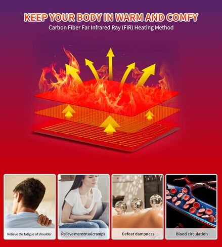 سترة ساخنة، سترة 11 منطقة ساخنة، سترة كهربائية دافئة سريعة التسخين 3s للرجال، لا تتضمن بطارية in Kuwait