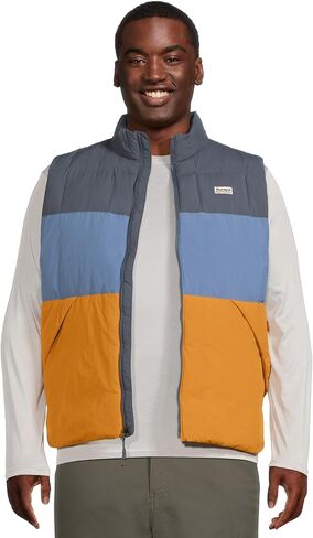 Marmot Men's Standard Ares Vest, Thunderhead/Rain Cloud/Honey Glaze in Saudi Arabia