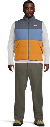 Marmot Men's Standard Ares Vest, Thunderhead/Rain Cloud/Honey Glaze in Saudi Arabia