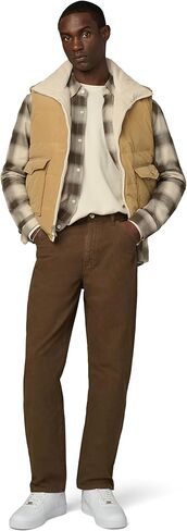 Joe's mens Reversible Corduroy Medium Weight Puffer Vest in Saudi Arabia