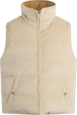 Joe's mens Reversible Corduroy Medium Weight Puffer Vest in Saudi Arabia