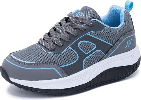 Autper Womens Arch Support Walking Shoes Plantar Fasciitis Orthotic Tennis Sneakers Comfortable Gym Sports Workout Shoe in Saudi Arabia
