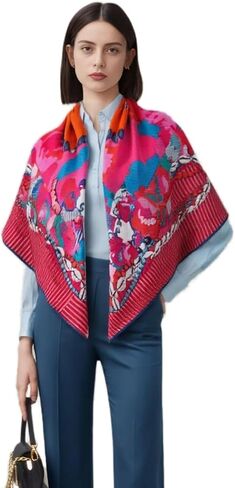 Cashmere-soft Mercerized wool Shawl Pashmina Lightweight Travel Wrap & Evening Scarf |Office |Wedding in Saudi Arabia