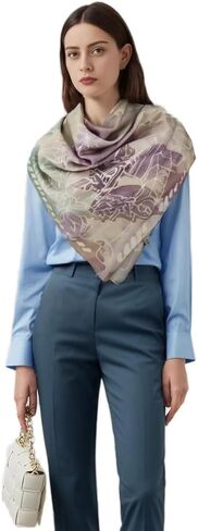 Cashmere-soft Mercerized wool Shawl Pashmina Lightweight Travel Wrap & Evening Scarf |Office |Wedding in Saudi Arabia