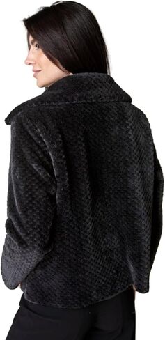 Habitat Women's Textured Sherpa Zip Jacket - 43161 in Saudi Arabia
