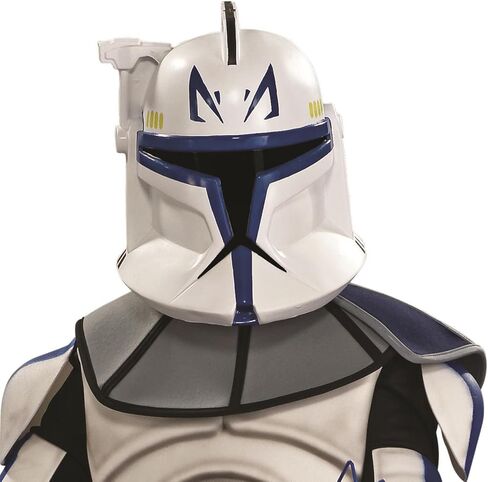 Rubies Adult Star Wars Clone Wars Clonetrooper 2-Piece Rex Mask, As Shown, One Size in Saudi Arabia