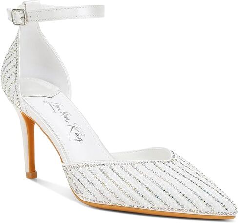 London Rag Wanda Pearls & Sequins Embellished Stiletto Sandals in Saudi Arabia