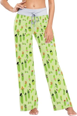 بيجامة نسائية بنطال بيجامة برباط وسروال نوم PJs in Kuwait