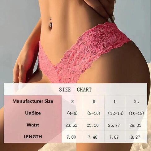 Women Lace Thong Sheer Mesh Low Waist Smooth Fit Lightweight Intimate Underwear Slim Silhouette Daily Wear Style in Saudi Arabia