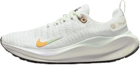 حذاء الجري Nike InfinityRN 4 للسيدات (HF5730-191، أبيض/شراعي/أخضر فابور/متعدد الألوان) مقاس 8 in Kuwait